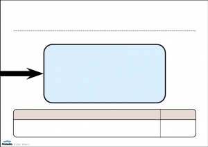 Fiskhuvud till byggbart fiskbensdiagram.
